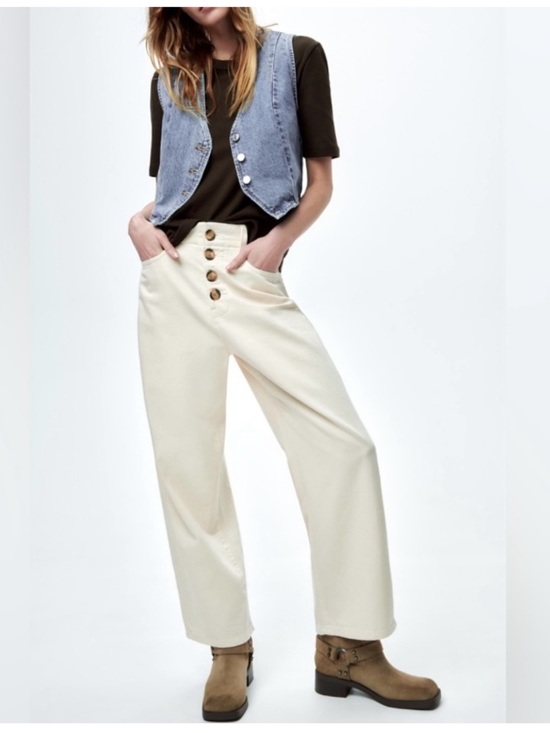 Zara Denim - Zara Denim wide leg cargo pants